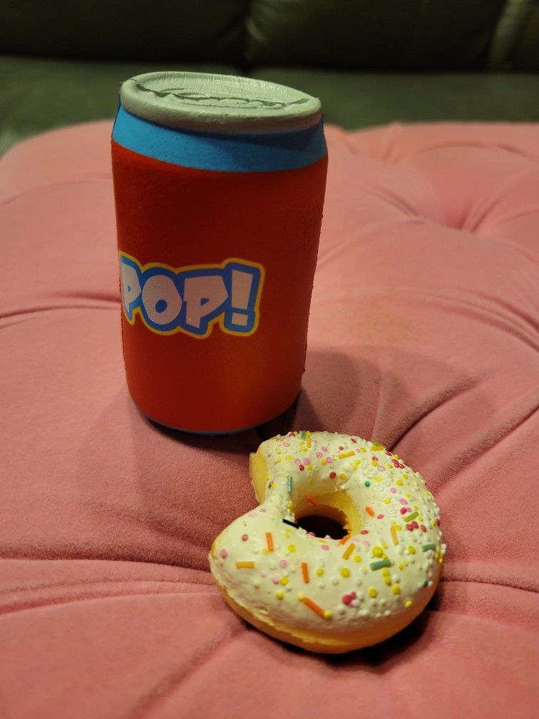 Squishy Pop Can And Donut