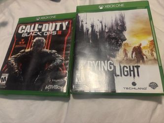 Black ops 3 and dying light Xbox one