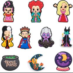 Disney 10pcs Cartoon Disney Shoe Charms For Shoes Decoration Charms