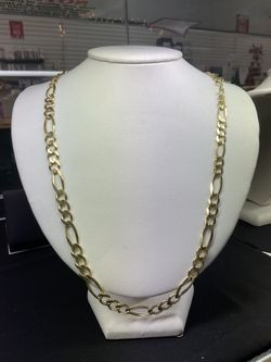 10kt Figaro Chain