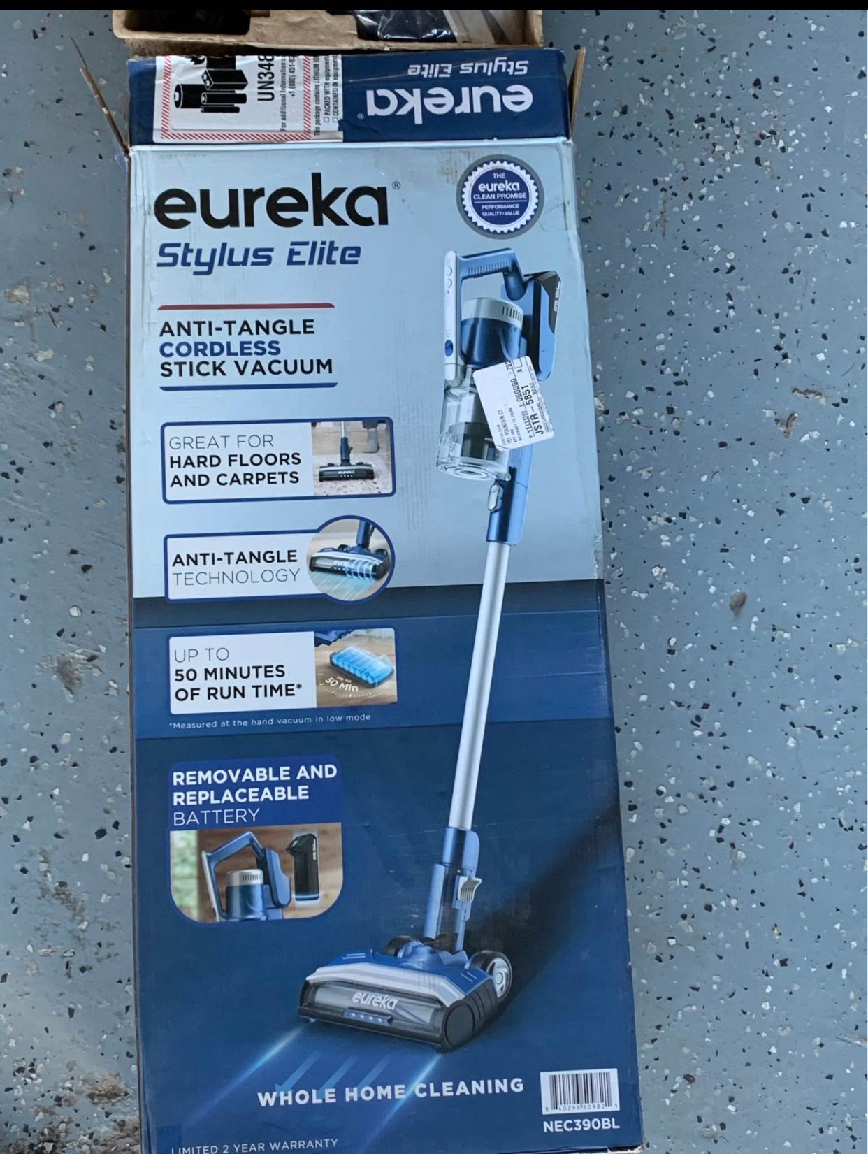 Eureka Stylus Elite Cordless Stick Vacuum Cleaner