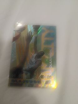 Olajuwon cards