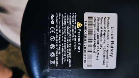 36 volt battery 4-pin