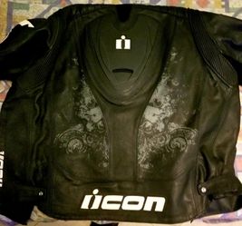 Icon overlord prime shop hero leather jacket