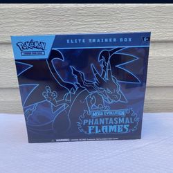 Pokemon oh Fantasmal Flames ETB