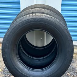 3 Used Tires Goodyear Wrangler SR-A P265/70R17