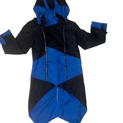 Assassin's Creed 3 Jacket Tailcoat Connor Kenway Blue Black Costume Cosplay Med