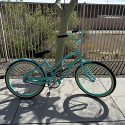 26’ Huffy Women’s Hyper Seafoam Beach Cruiser Bicycle