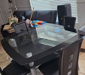 Mesa de cristal