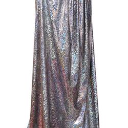 Full Length Cloak Shiny Hooded Cape Men Women Mardi Gras Christmas Costume