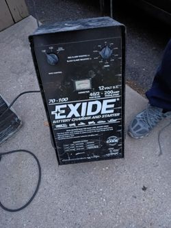 Exide 70-100 Battery Charger and Starter