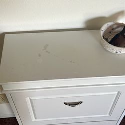 Two drawer Shoe Cabinet