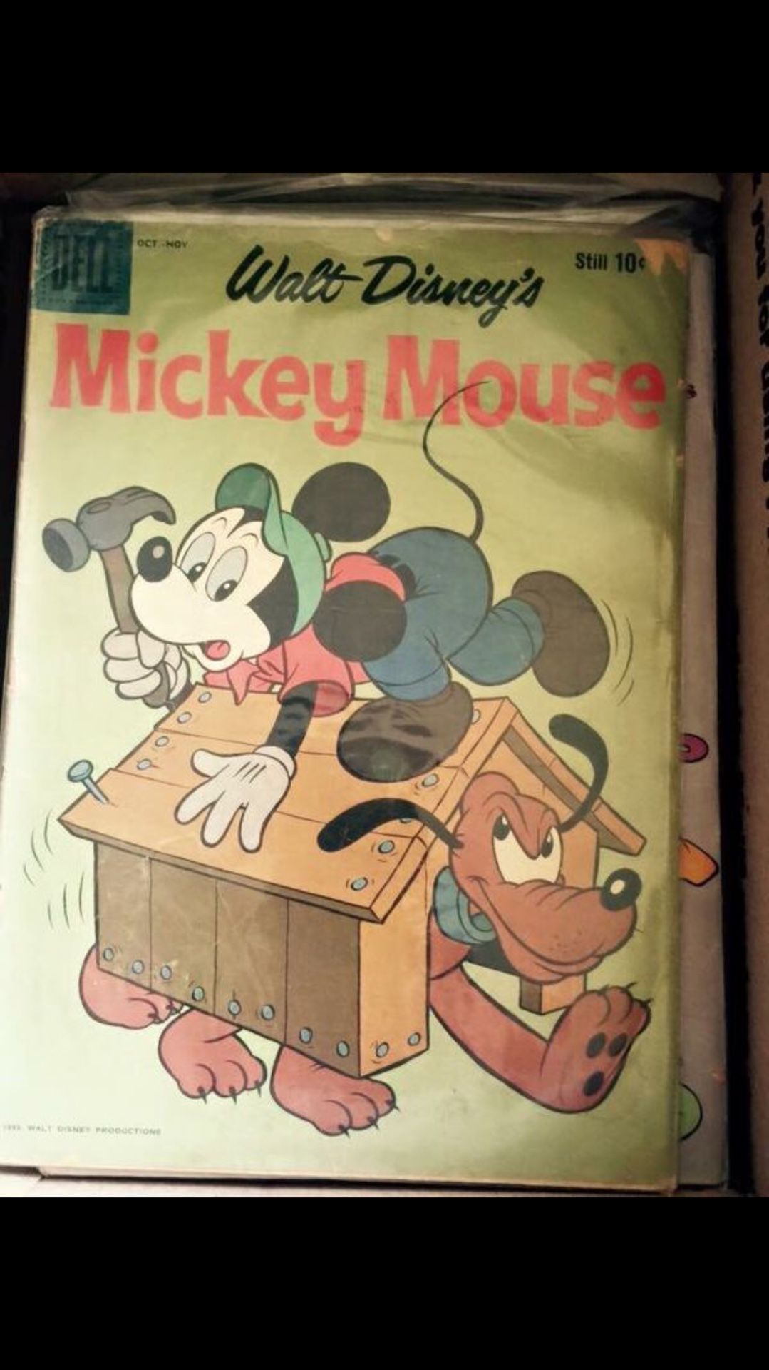 Vintage Dell comics Walt Disney’s Mickey Mouse dumbo Donald Duck 1955-1960