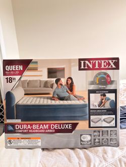 Queen bed intex