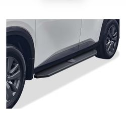 Black Stainless Steel Running Boards Style Compatible with Nissan Pathfinder 2022-2026