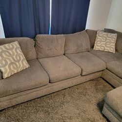 Large Grey Couch 