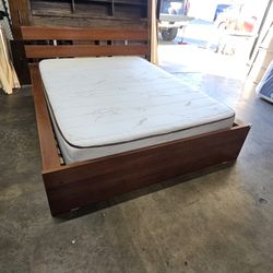 Queen Bed And Mattress 