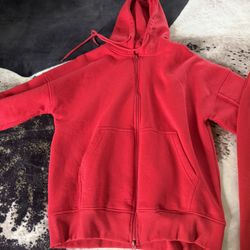 Pretty Little Thing Red Sweatsuit