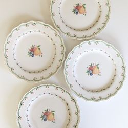Set Of 4 NIKKO In Season Dinner Plates, Fine Tableware