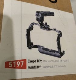 Canon R6 Mark II Small Rig Cage w/ Handle