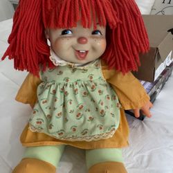 vintage strawberry doll   