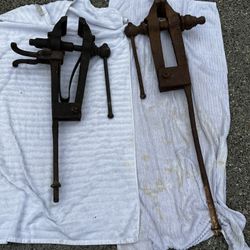 Two Blacksmith Vices 