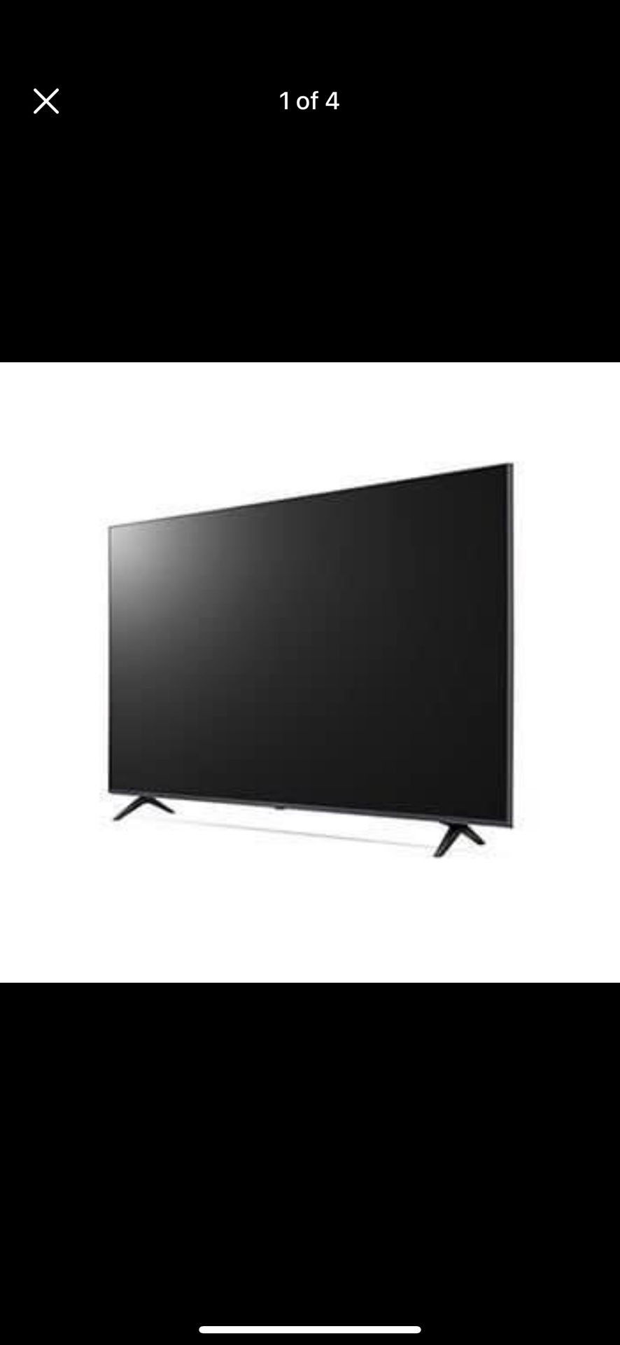 55” LG TV With Remote