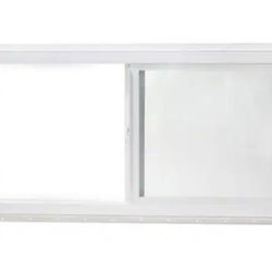
TAFCO WINDOWS
48 in. x 24 in. White Left-Hand Single-Pane Vinyl Sliding Utility/Shed Window with Screen