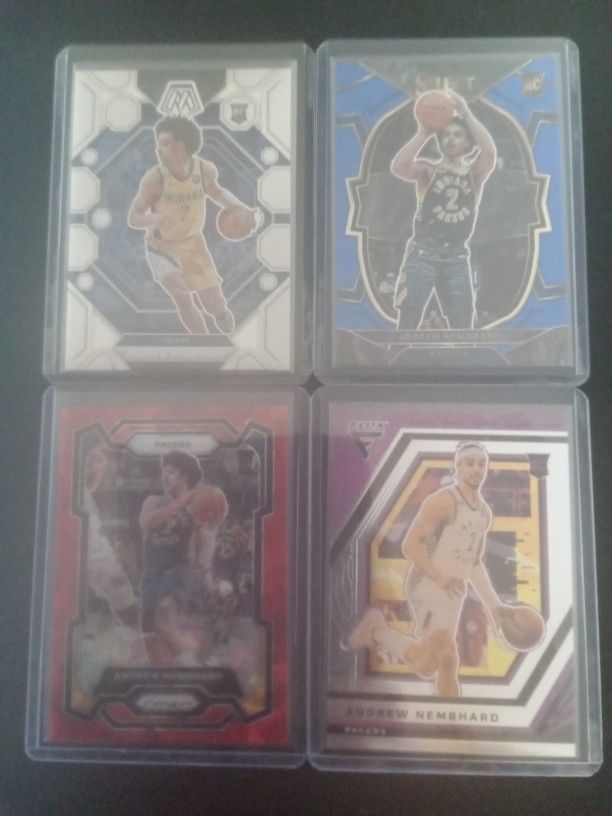 4 Card Andrew Nembhard Lot.
