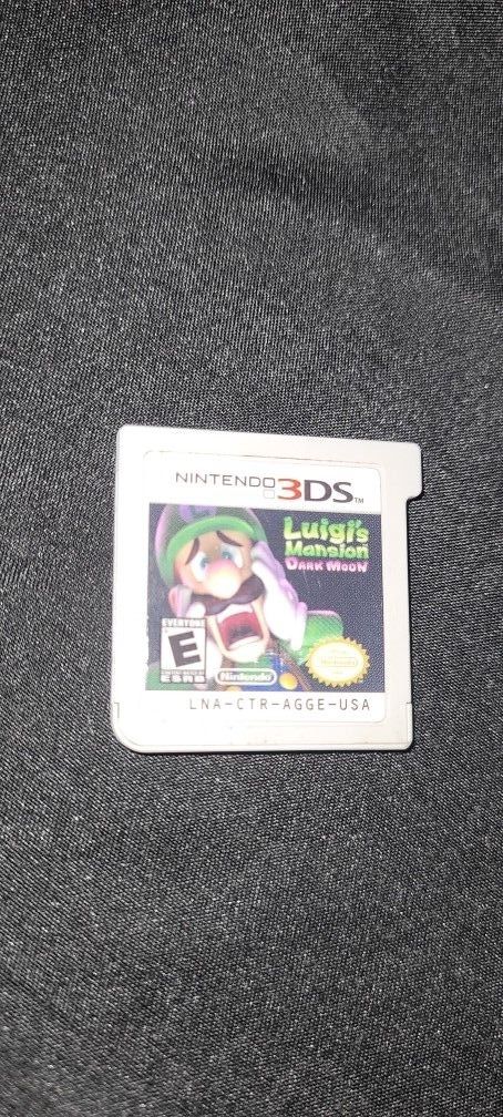 Luigis Mansion Dark Moon 3ds