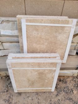 Travertine tile 15 pieces 16x16