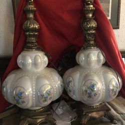 2 Victorian Style Lamps