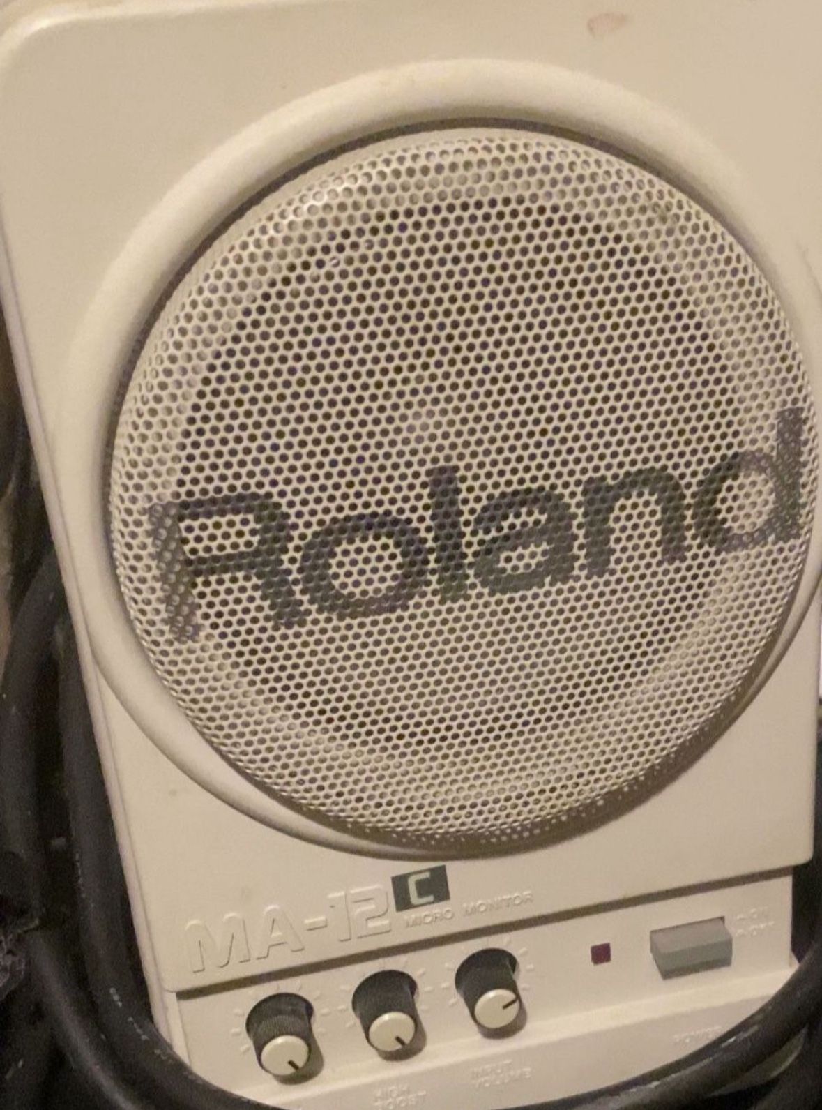 Roland Ma12 Roland Ma12c Roland MA-12C (Powered 10Watt Studio