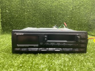 Sony XR-U110 Vintage FM/AM Cassette Car Stereo Radio CD Changer Control Japan