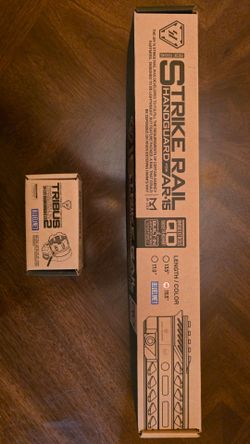 Strike industries AR-15 handguard and Castle nut