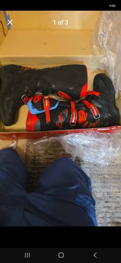 Alpinestars Motocross Boots Black Red size 9
