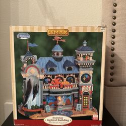 Lemax Shell Beach Aquarium Christmas Village Exterior Lighted Retired Boxed Read