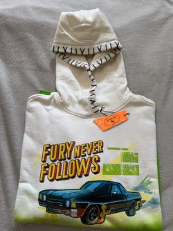 Reigning Fury 'Fury Never Follows' Graphic Hoodie