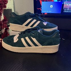 Green Adidas Sambas 