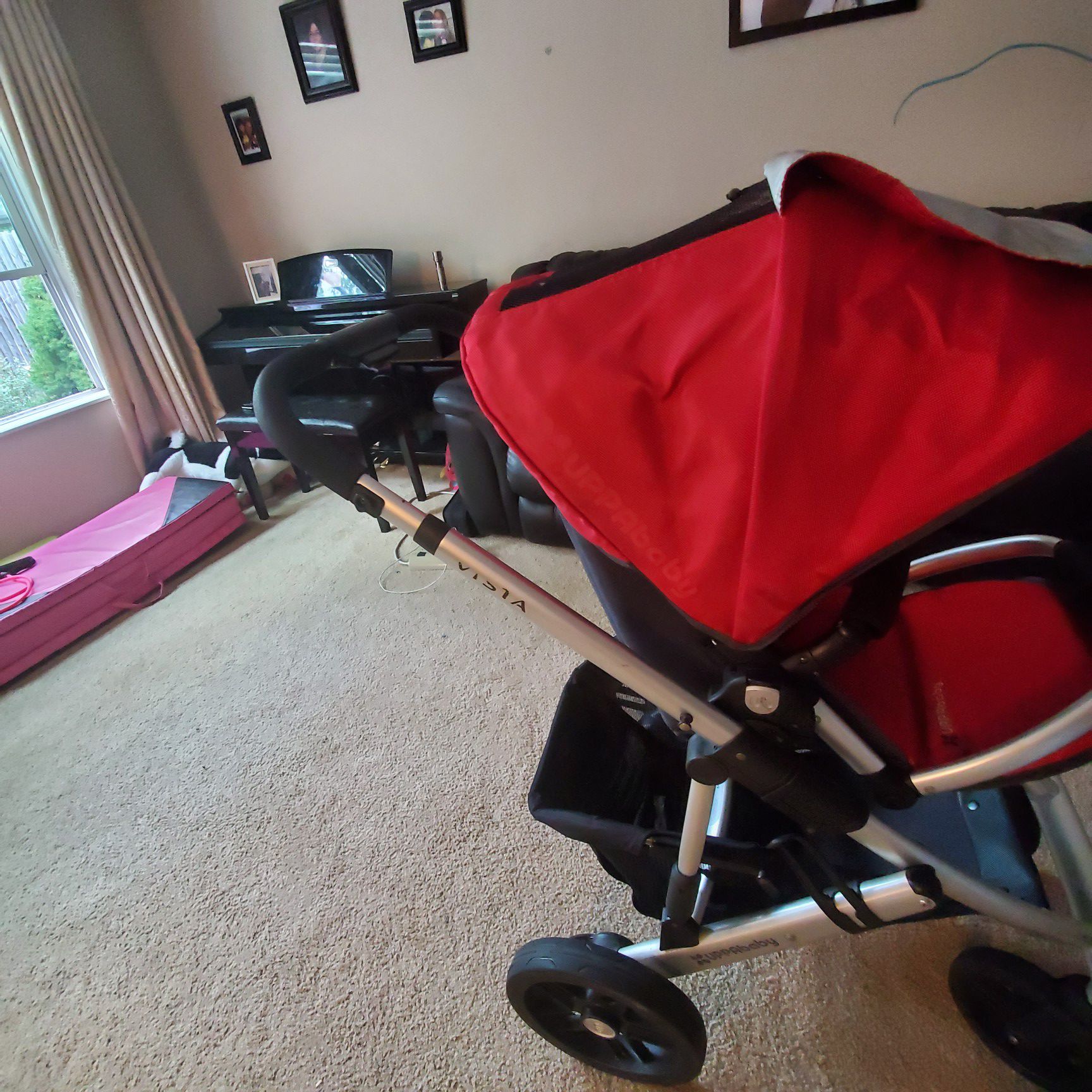 Uppababy stroller with bassinet
