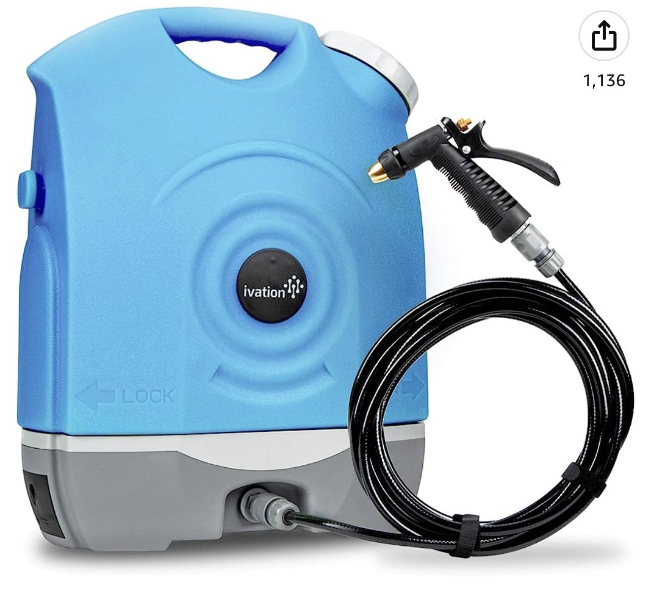 Ivation Multipurpose Portable Spray Washer