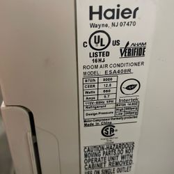 8000 BTU AIR CONDITIONER HAIER