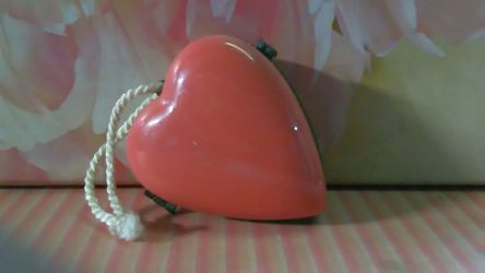 Enamel Heart locket