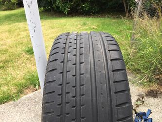 Audi A4 wheel and tire