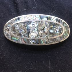 Sterling Abalone Pin