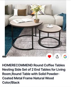 Round Coffee Table