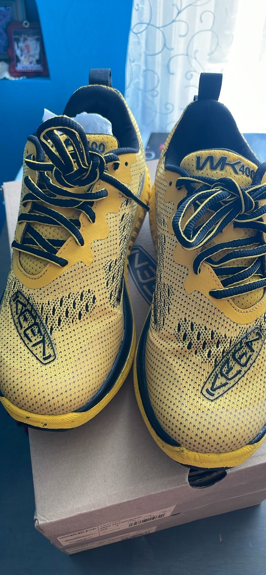 Keen Woman’s Yellow And Black Shoes