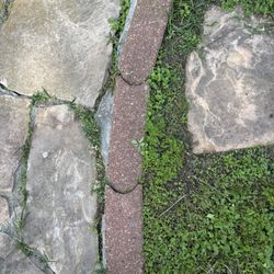 Red Landscaping Flower Bed Bricks Stones 12 X 4