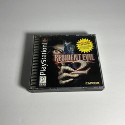 Resident Evil 2 (Sony PlayStation 1 PS1, 1998) w/ Manual  **TESTED