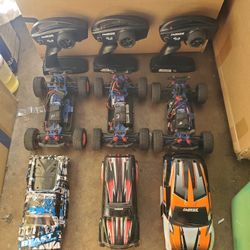 RC Car Traxxas Latrax Bundle X3 1/18 Scale